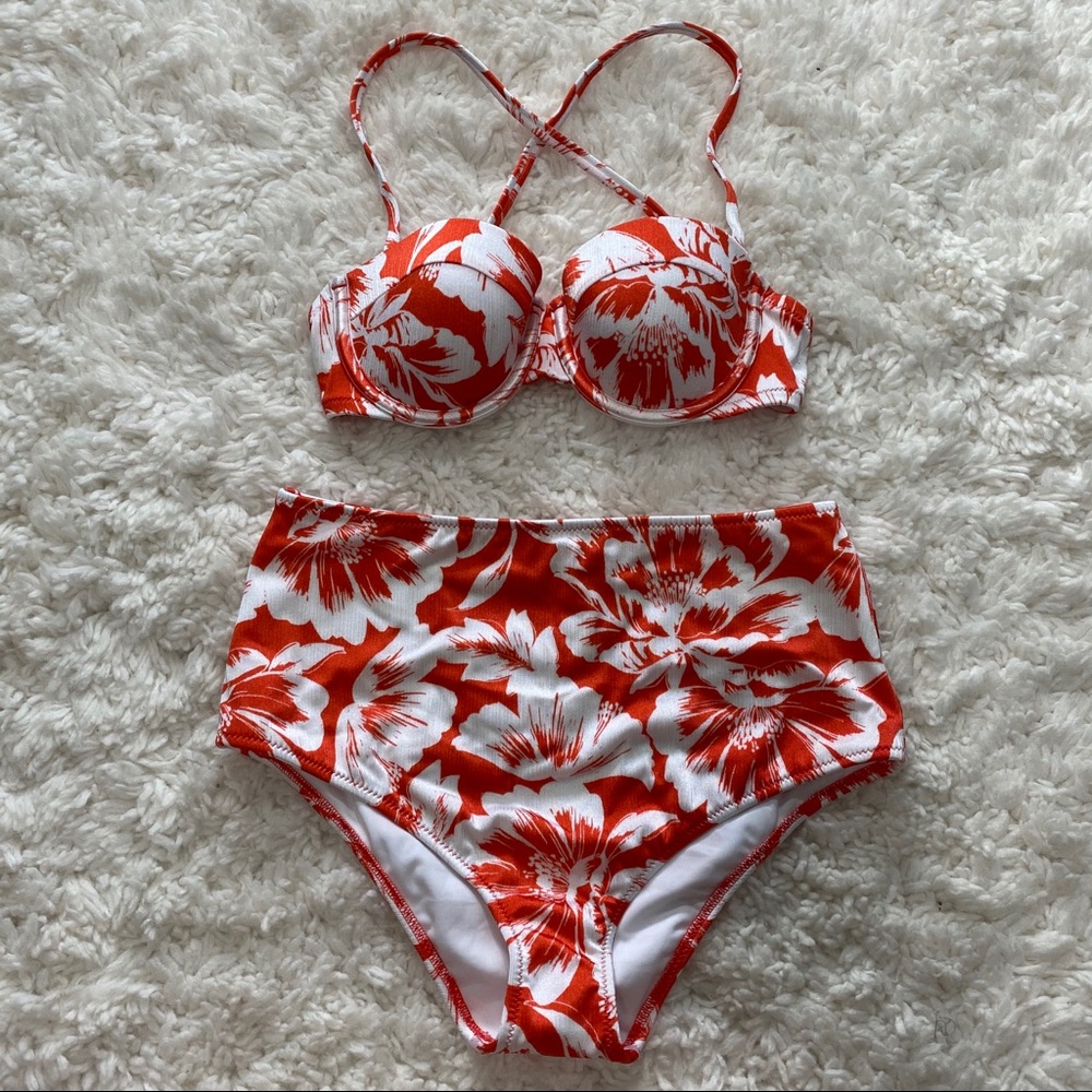 NWOT Shade & Shore High Waist Bikini